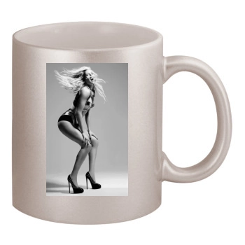 Ellie Goulding 11oz Metallic Silver Mug