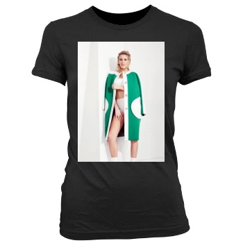 Ellie Goulding Women's Junior Cut Crewneck T-Shirt