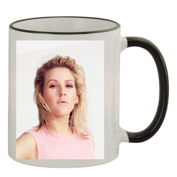 Ellie Goulding 11oz Colored Rim & Handle Mug