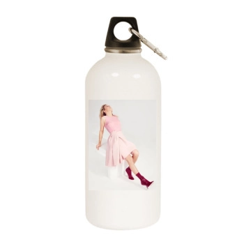 Ellie Goulding White Water Bottle With Carabiner