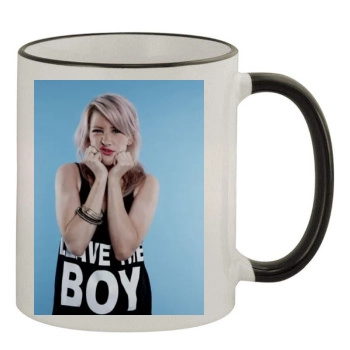 Ellie Goulding 11oz Colored Rim & Handle Mug