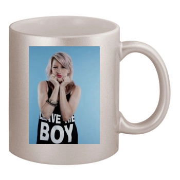 Ellie Goulding 11oz Metallic Silver Mug