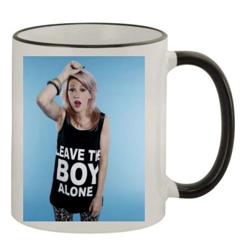 Ellie Goulding 11oz Colored Rim & Handle Mug