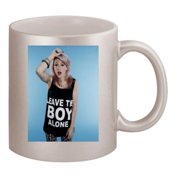 Ellie Goulding 11oz Metallic Silver Mug