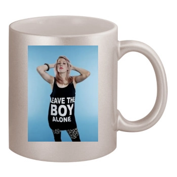 Ellie Goulding 11oz Metallic Silver Mug