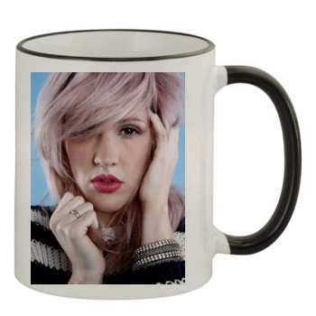 Ellie Goulding 11oz Colored Rim & Handle Mug