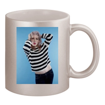 Ellie Goulding 11oz Metallic Silver Mug