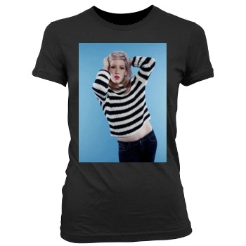 Ellie Goulding Women's Junior Cut Crewneck T-Shirt