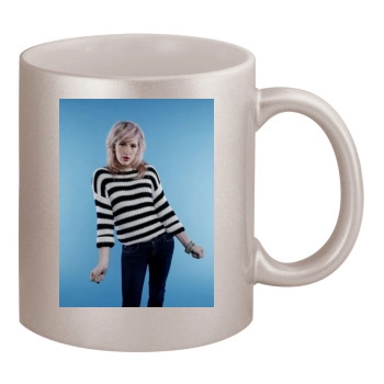 Ellie Goulding 11oz Metallic Silver Mug