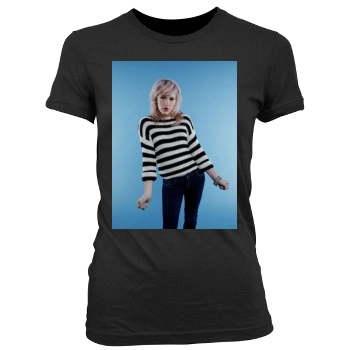 Ellie Goulding Women's Junior Cut Crewneck T-Shirt