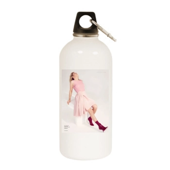 Ellie Goulding White Water Bottle With Carabiner