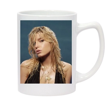 Jessica Simpson 14oz White Statesman Mug