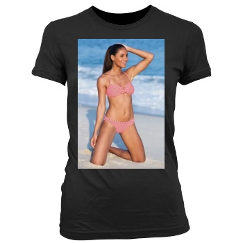 Emanuela de Paula Women's Junior Cut Crewneck T-Shirt