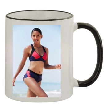 Emanuela de Paula 11oz Colored Rim & Handle Mug