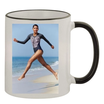 Emanuela de Paula 11oz Colored Rim & Handle Mug