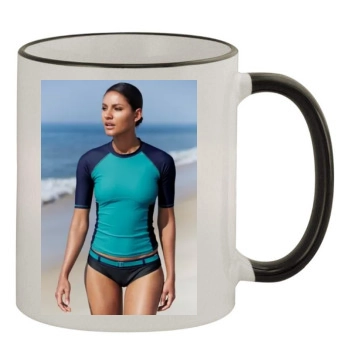 Emanuela de Paula 11oz Colored Rim & Handle Mug