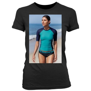 Emanuela de Paula Women's Junior Cut Crewneck T-Shirt