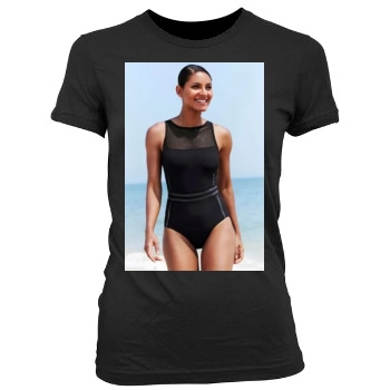 Emanuela de Paula Women's Junior Cut Crewneck T-Shirt