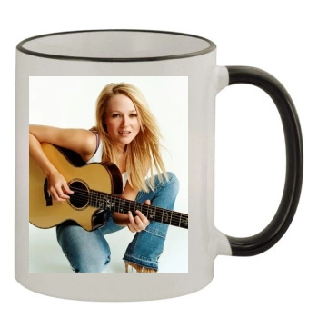 Jewel Kilcher 11oz Colored Rim & Handle Mug