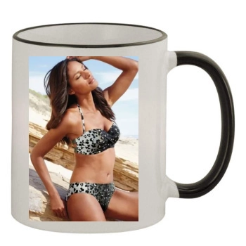 Emanuela de Paula 11oz Colored Rim & Handle Mug