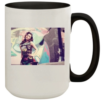 Emilia Clarke 15oz Colored Inner & Handle Mug