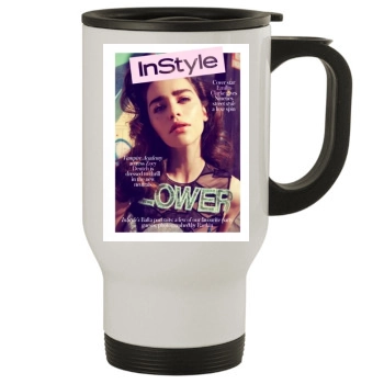 Emilia Clarke Stainless Steel Travel Mug