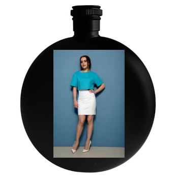 Emilia Clarke Round Flask