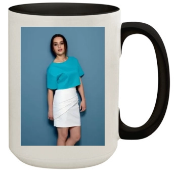 Emilia Clarke 15oz Colored Inner & Handle Mug