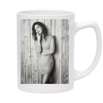 Emilia Clarke 14oz White Statesman Mug