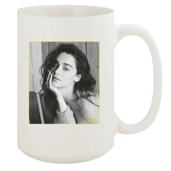 Emilia Clarke 15oz White Mug