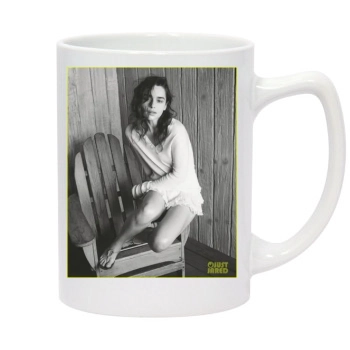 Emilia Clarke 14oz White Statesman Mug