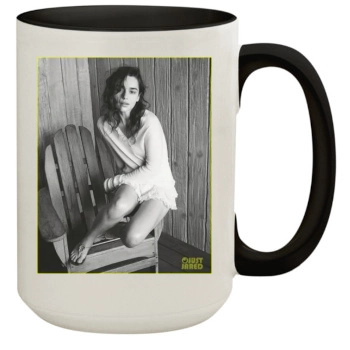 Emilia Clarke 15oz Colored Inner & Handle Mug