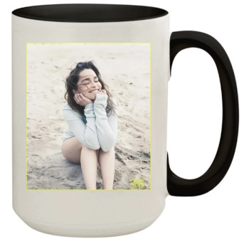 Emilia Clarke 15oz Colored Inner & Handle Mug