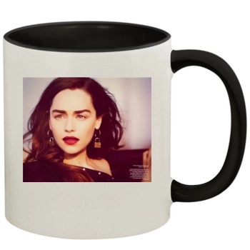 Emilia Clarke 11oz Colored Inner & Handle Mug