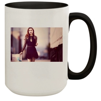 Emilia Clarke 15oz Colored Inner & Handle Mug