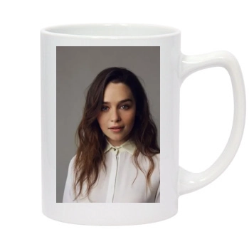 Emilia Clarke 14oz White Statesman Mug