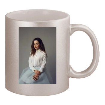 Emilia Clarke 11oz Metallic Silver Mug