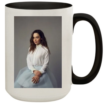 Emilia Clarke 15oz Colored Inner & Handle Mug