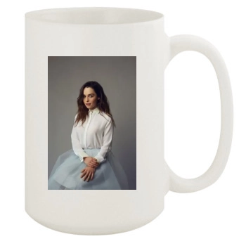 Emilia Clarke 15oz White Mug