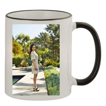 Emilia Clarke 11oz Colored Rim & Handle Mug