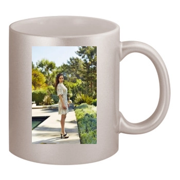 Emilia Clarke 11oz Metallic Silver Mug