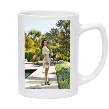 Emilia Clarke 14oz White Statesman Mug