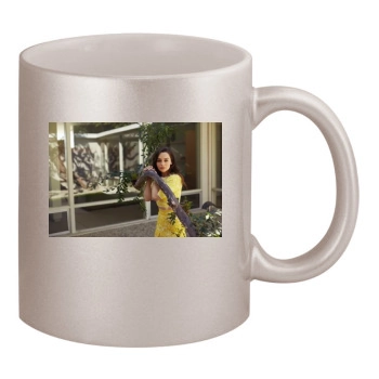 Emilia Clarke 11oz Metallic Silver Mug