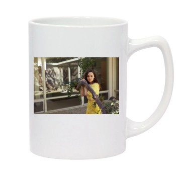 Emilia Clarke 14oz White Statesman Mug