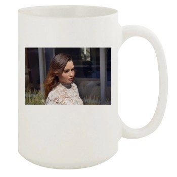 Emilia Clarke 15oz White Mug