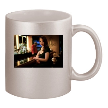 Emilia Clarke 11oz Metallic Silver Mug