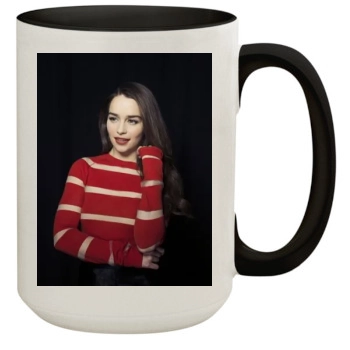 Emilia Clarke 15oz Colored Inner & Handle Mug