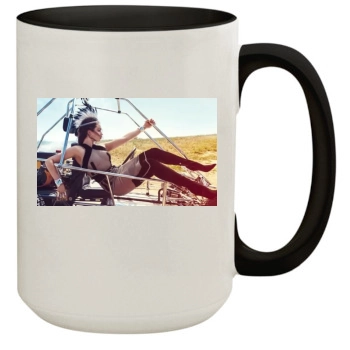 Emilia Clarke 15oz Colored Inner & Handle Mug