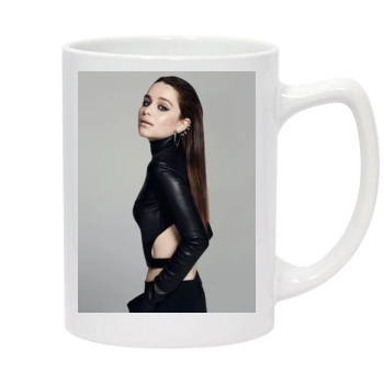 Emilia Clarke 14oz White Statesman Mug