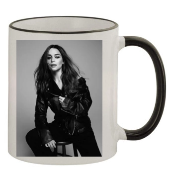 Emilia Clarke 11oz Colored Rim & Handle Mug